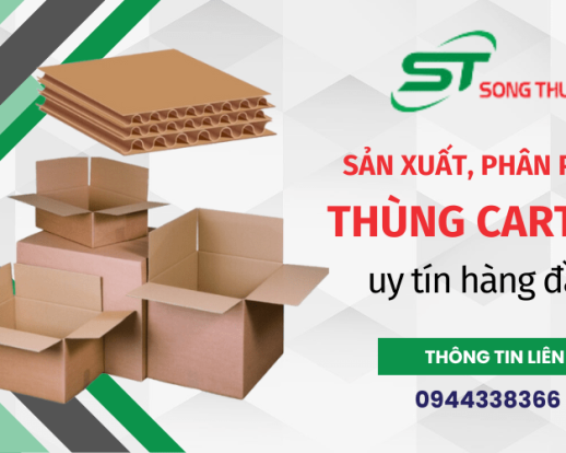 Song Thu chuyên sản xuất, phân phối thùng giấy carton uy tín