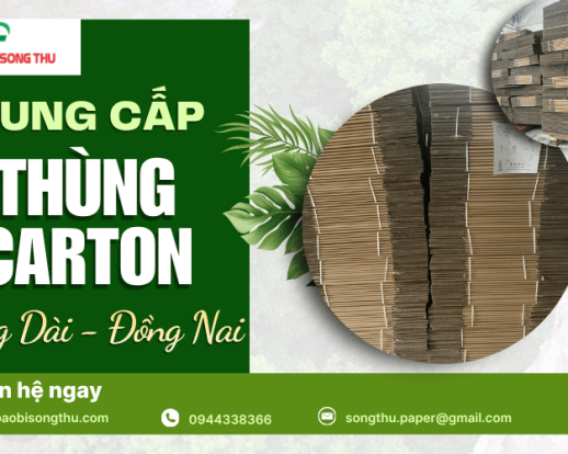 Thùng carton Trảng Dài, Đồng Nai giá tốt tận xưởng - Song Thu