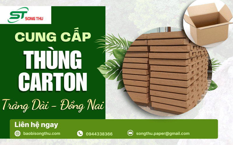 thùng carton Trảng Dài
