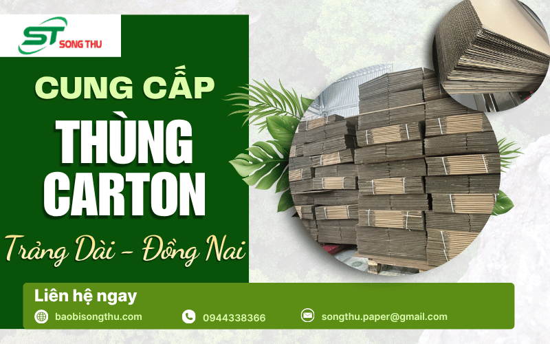 thùng carton Trảng Dài