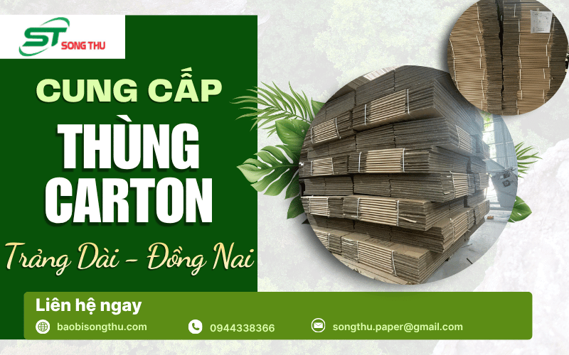thùng carton Trảng Dài