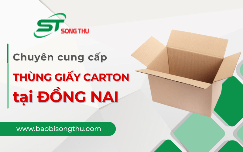 thùng giấy carton đồng nai